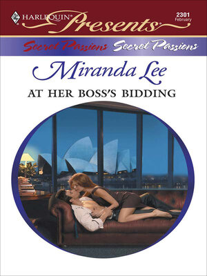 cover image of At Her Boss's Bidding
